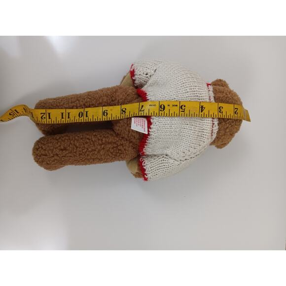 1996 VTG Berkeley DesignsTeddy Bear Plush Christmas Tree Sweater Jointed 12" - Picture 6 of 7